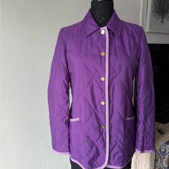 Dooney & Bourke Jackets & Blazers - Dooney & Bourke Purple Quilted Puffer Jacket new, size S-M